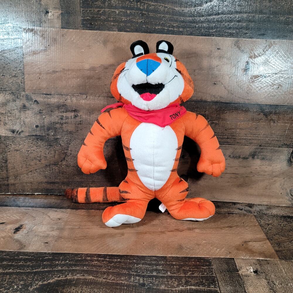 Vintage 14" Tony The Tiger Plush Stuffed Toy